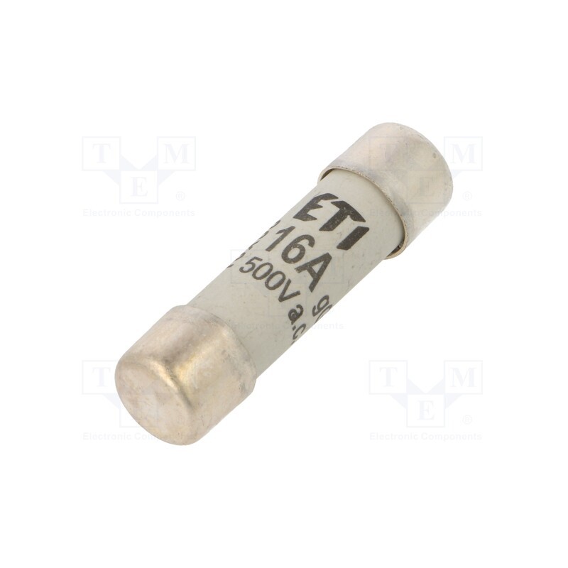 10 pcs : 2620009 - Fuse: fuse, gG, 16A, 500VAC, cylindrical, 10.3x38mm