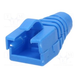 20 pcs : 6510-0102-03 - RJ45 plug boot, blue