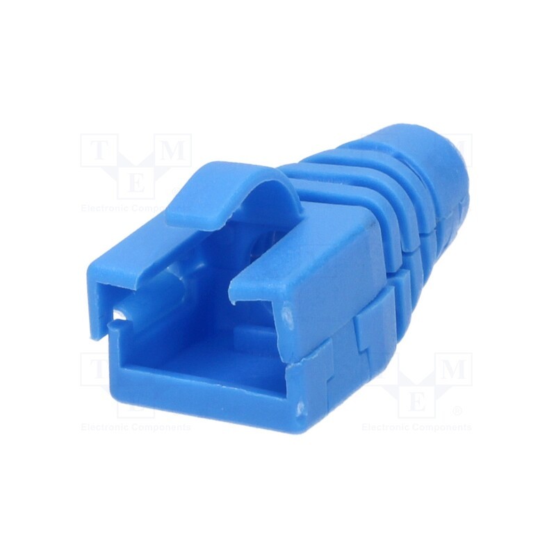 20 pcs : 6510-0102-03 - RJ45 plug boot, blue
