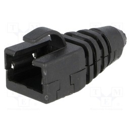 20 pcs : 6510-0102-06 - RJ45 plug boot, black