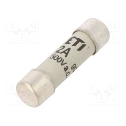 10 pcs : 2620001 - Fuse: fuse, gG, 2A, 500VAC, cylindrical, 10.3x38mm