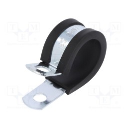 10 pcs : LKD1511 - Fixing clamp, ØBundle : 20.6÷22.2mm, W: 13mm, steel, SL, W1