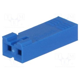 20 pcs : 65240-002LF - Plug, wire-board, female, PIN: 2, w/o contacts, 2.54mm, for cable