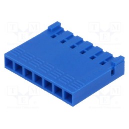 10 pcs : 65240-007LF - Plug, wire-board, female, PIN: 7, w/o contacts, 2.54mm, for cable