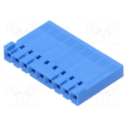 10 pcs : 65240-009LF - Plug, wire-board, female, PIN: 9, w/o contacts, 2.54mm, for cable