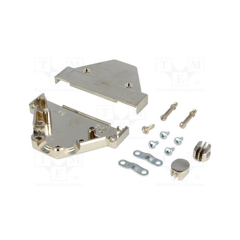 10 pcs : 6550-0100-04 - Enclosure: for D-Sub connectors, D-Sub 37pin,D-Sub HD 62pin