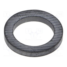 50 pcs : 4912G - Gasket, NBR rubber, Thk: 2mm, Øint: 11.8mm, Øout: 16mm, M12