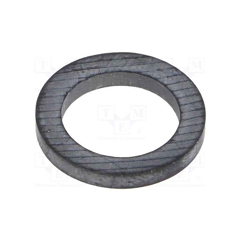50 pcs : 4912G - Gasket, NBR rubber, Thk: 2mm, Øint: 11.8mm, Øout: 16mm, M12