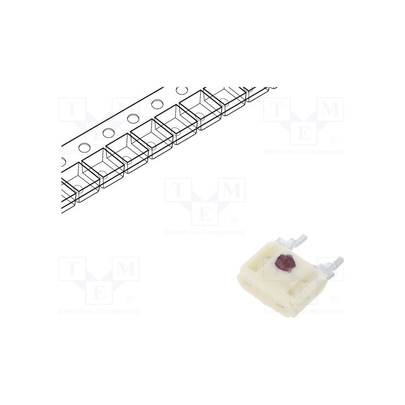 10 pcs : 044607.5ZRP - Fuse: fuse, quick blow, 7.5A, 350VAC, SMD, 10.92x3.81x8.76mm, 446