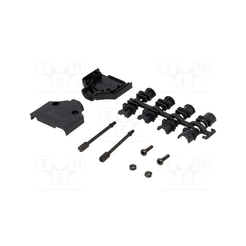 10 pcs : 6560-0108-02 - Enclosure: for D-Sub connectors, D-Sub 15pin,D-Sub HD 26pin