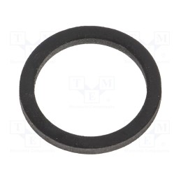 50 pcs : 4916G - Gasket, NBR rubber, Thk: 2mm, Øint: 22.5mm, Øout: 27mm, PG16