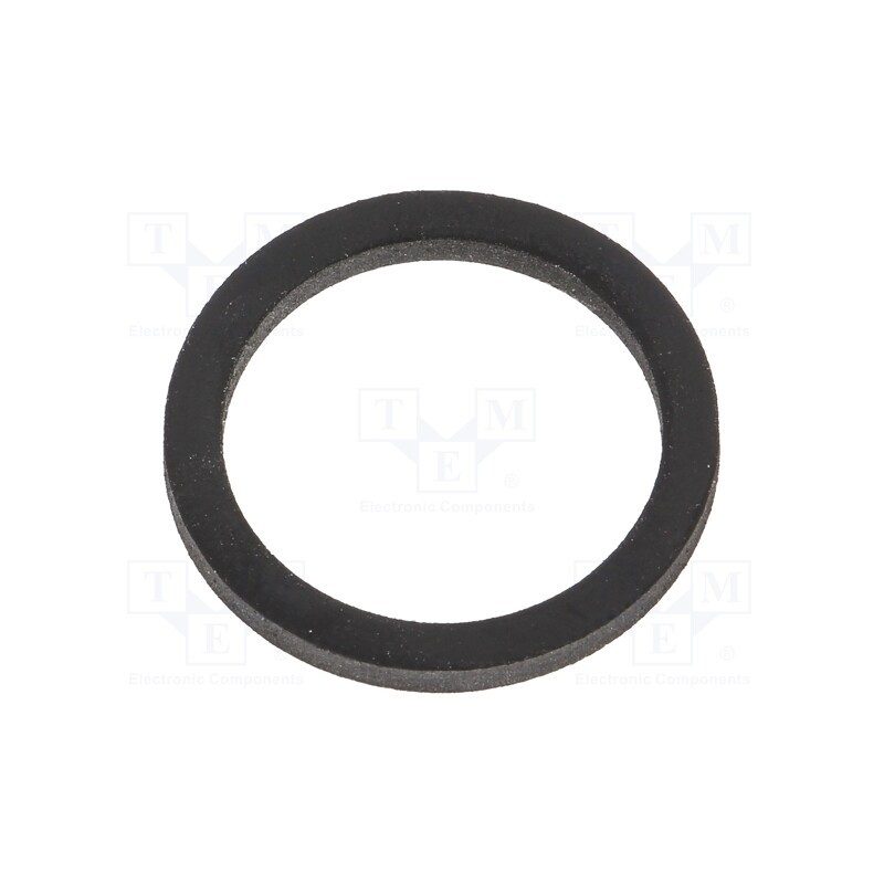 50 pcs : 4916G - Gasket, NBR rubber, Thk: 2mm, Øint: 22.5mm, Øout: 27mm, PG16