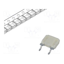 10 pcs : 0446002.ZRP - Fuse: fuse, quick blow, 2A, 350VAC, SMD, 10.92x3.81x8.76mm, 446
