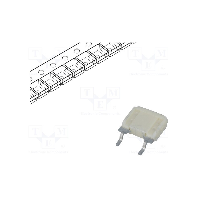 10 pcs : 0446002.ZRP - Fuse: fuse, quick blow, 2A, 350VAC, SMD, 10.92x3.81x8.76mm, 446