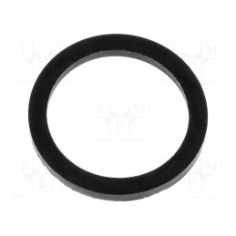 50 pcs : 4920G - Gasket, NBR rubber, Thk: 2mm, Øint: 19.8mm, Øout: 24mm, M20