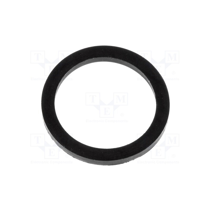 50 pcs : 4920G - Gasket, NBR rubber, Thk: 2mm, Øint: 19.8mm, Øout: 24mm, M20