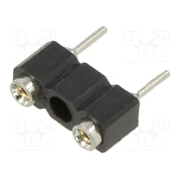 10 pcs : BK-PCS - Fuse holder, THT, 6.3A, Mat: PPS,thermoplastic, UL94V-0, 5.08mm