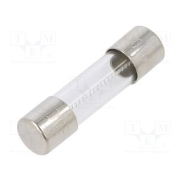 10 pcs : 34.2512 - Fuse: fuse, medium time-lag, 400mA, 250VAC, cylindrical,glass