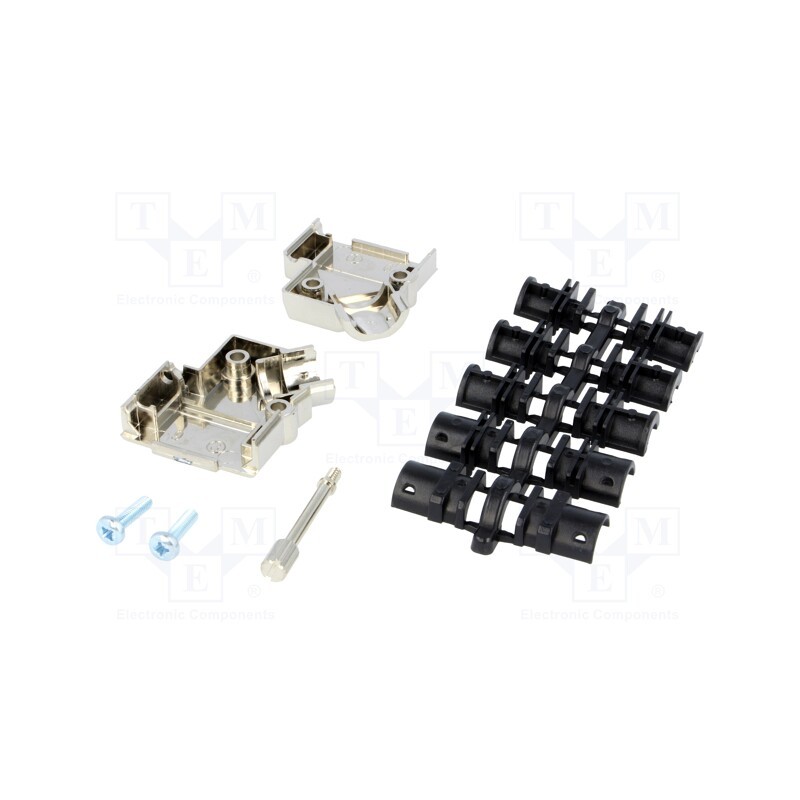10 pcs : 6560-0146-11 - Enclosure: for D-Sub connectors, D-Sub 9pin,D-Sub HD 15pin