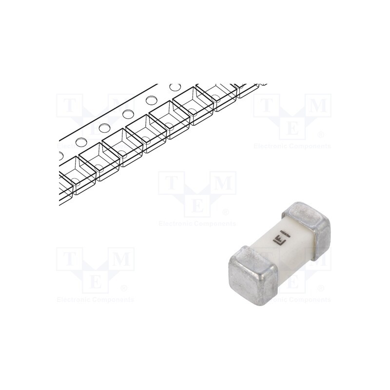10 pcs : 0476001.MRSN - Fuse: fuse, quick blow, 1A, 250VAC, 250V, 125VDC, SMD, ceramic, 476