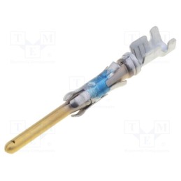10 pcs : 66099-4 - Contact, male, 16, brass, gold-plated, 0.8÷1.4mm2, 18AWG÷16AWG