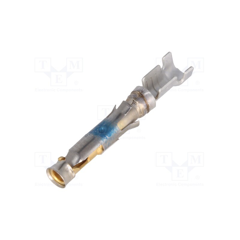 10 pcs : 66101-4 - Contact, female, 16, brass, selectively gold plated, 0.8÷1.4mm2