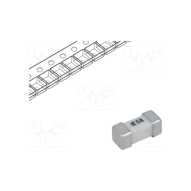 10 pcs : 0453005.MR - Fuse: fuse, ultra rapid, 5A, 125VAC, 125V, 125VDC, SMD, ceramic, 453