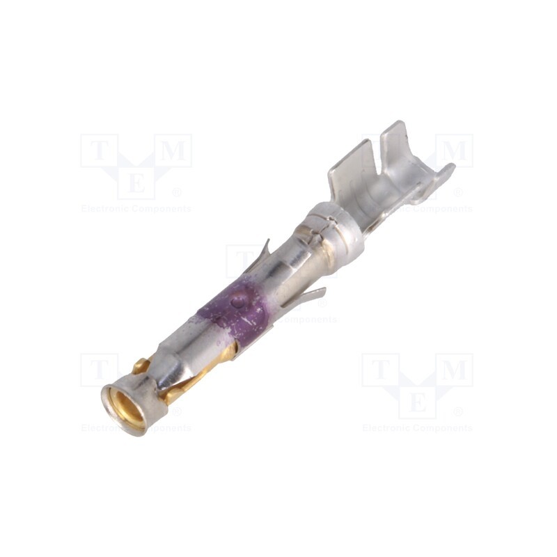 10 pcs : 66360-3 - Contact, female, 16, brass, gold-plated, 0.8÷2mm2, 18AWG÷14AWG