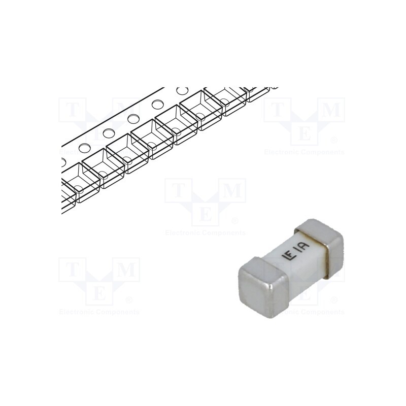 10 pcs : 0453001.MR - Fuse: fuse, ultra rapid, 1A, 125VAC, 125V, 125VDC, SMD, ceramic, 453