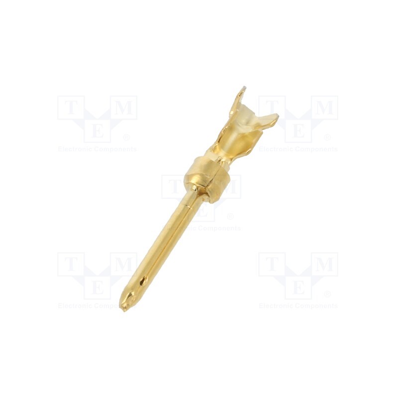 20 pcs : 66506-9 - Contact, male, 20, brass, gold-plated, 0.2÷0.6mm2, 24AWG÷20AWG