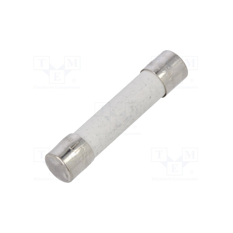 10 pcs : 8020.0604.G - Fuse: fuse, time-lag, 15A, 250VAC, ceramic,cylindrical, bronze, SUT