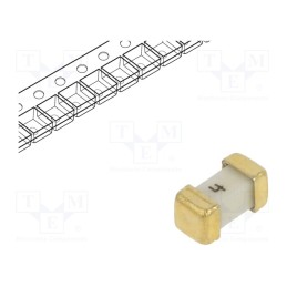 10 pcs : 0458004.DR - Fuse: fuse, ultra rapid, 4A, 32VAC, 75V, 75VDC, SMD, ceramic, 458