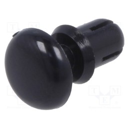 50 pcs : 8G4023.5X3.1B - Rivet, polyamide, L.rivet: 4.5mm, Panel cutout diam: 3.6mm, black