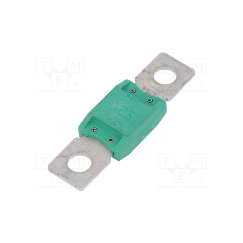 10 pcs : MEGAVAL 125A - Fuse: fuse, 125A, 32VDC, automotive, 68.6mm
