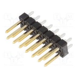 10 pcs : 67996-114HLF - Pin header, pin strips, male, BERGSTIK II, 2.54mm, PIN: 14, THT