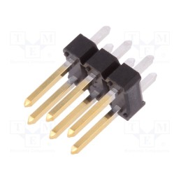 10 pcs : 67996-206HLF - Pin header, pin strips, BERGSTIK II, male, PIN: 6, straight, 2.54mm