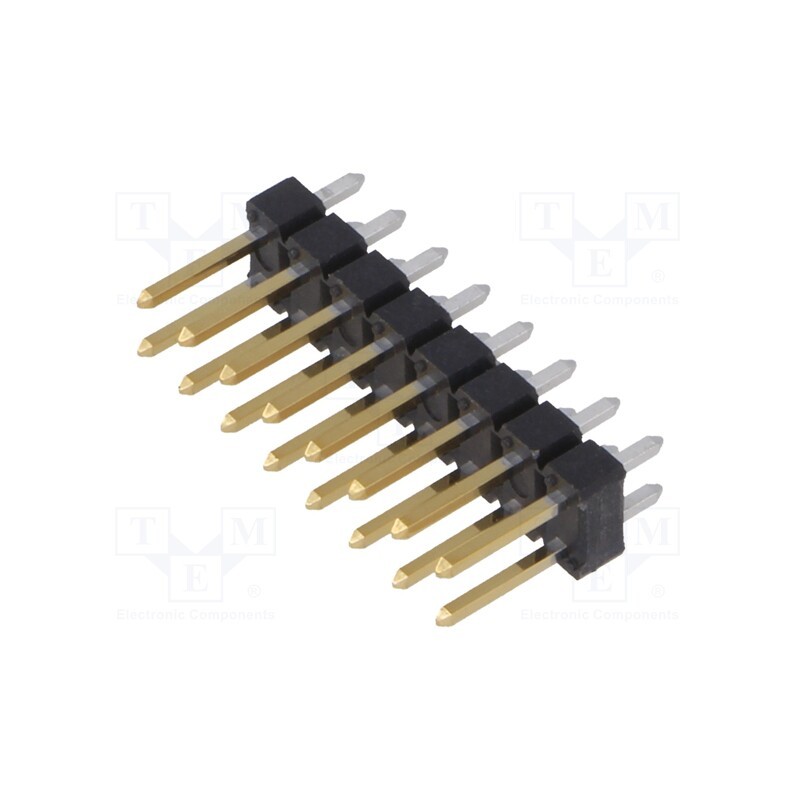 10 pcs : 67996-216HLF - Pin header, pin strips, BERGSTIK II, male, PIN: 16, straight, THT