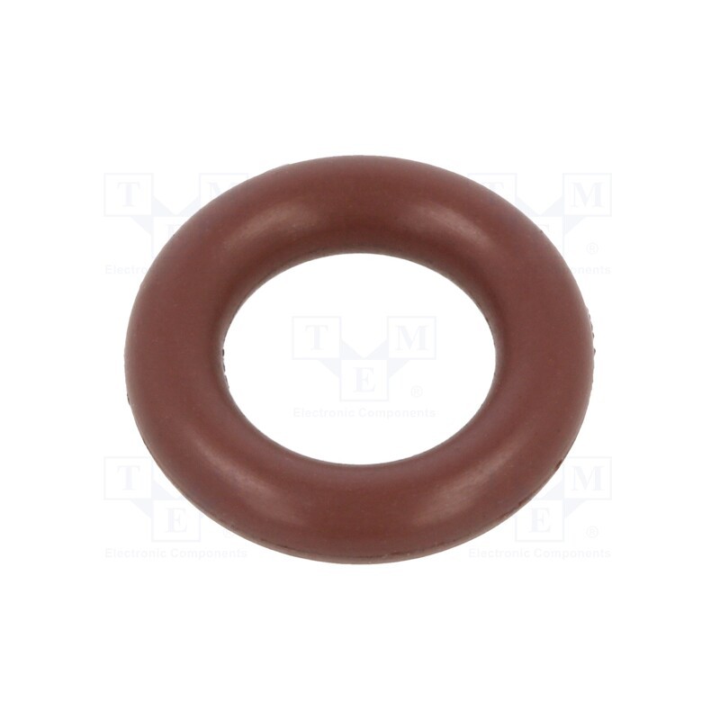 50 pcs : 01-0008.00X3 ORING 75FPM BROWN - O-ring gasket, FPM, Thk: 3mm, Øint: 8mm, brown, -20÷200°C