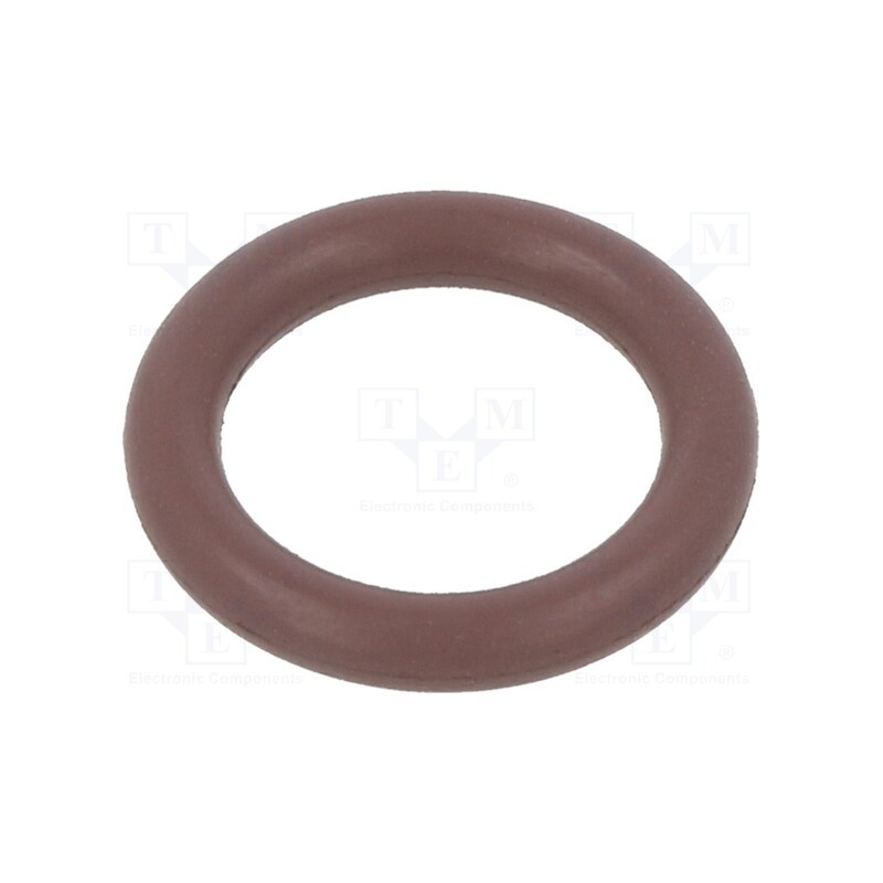50 pcs : 01-0011.00X2.5 ORING 80FPM BROWN - O-ring gasket, FPM, Thk: 2.5mm, Øint: 11mm, brown, -20÷200°C