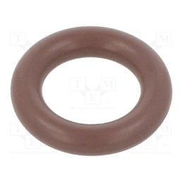 50 pcs : 01-0009.00X3 ORING 80FPM BROWN - O-ring gasket, FPM, Thk: 3mm, Øint: 9mm, brown, -20÷200°C