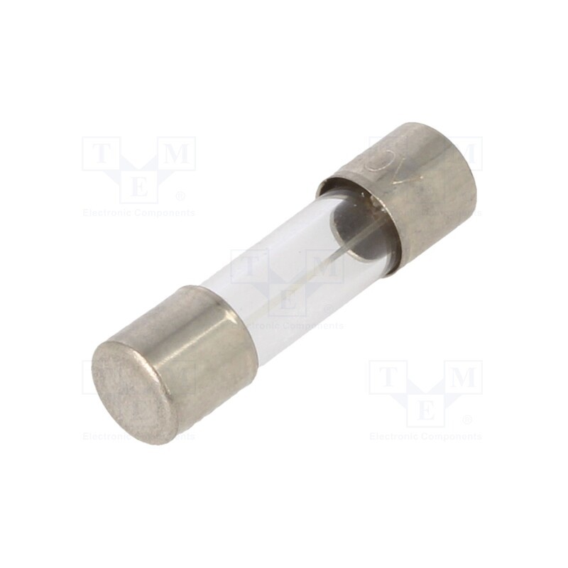 20 pcs : FSD-16A - Fuse: fuse, quick blow, 16A, 250VAC, glass, 5x20mm, brass, bulk