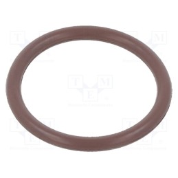 50 pcs : 01-0013.00X1.5 ORING 80FPM BROWN - O-ring gasket, FPM, Thk: 1.5mm, Øint: 13mm, brown, -20÷200°C