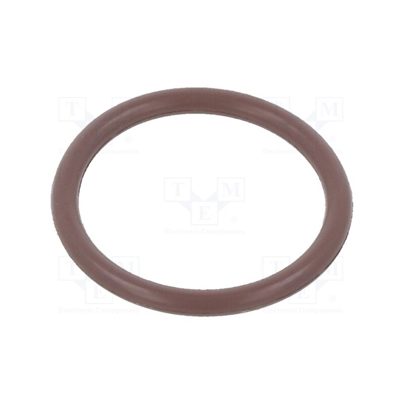 50 pcs : 01-0013.00X1.5 ORING 80FPM BROWN - O-ring gasket, FPM, Thk: 1.5mm, Øint: 13mm, brown, -20÷200°C