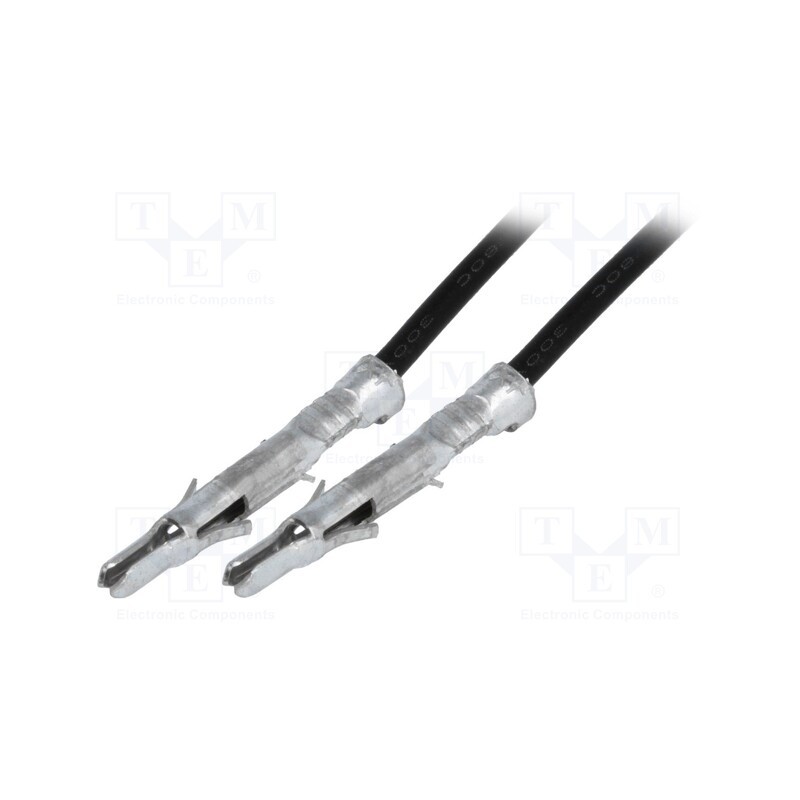 10 pcs : 68801-4037 - Contact, male, tinned, 18AWG, MLX, for cable, Contacts ph: 6.35mm
