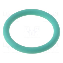 10 pcs : 52023607 - O-ring gasket, FKM, Thk: 1.5mm, Øint: 10mm, PG7, green, -20÷200°C