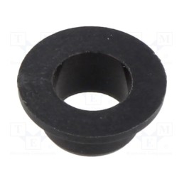 10 pcs : GFM-0608-05 - Bearing: sleeve bearing, with flange, Øout: 8mm, Øint: 6mm, L: 5mm