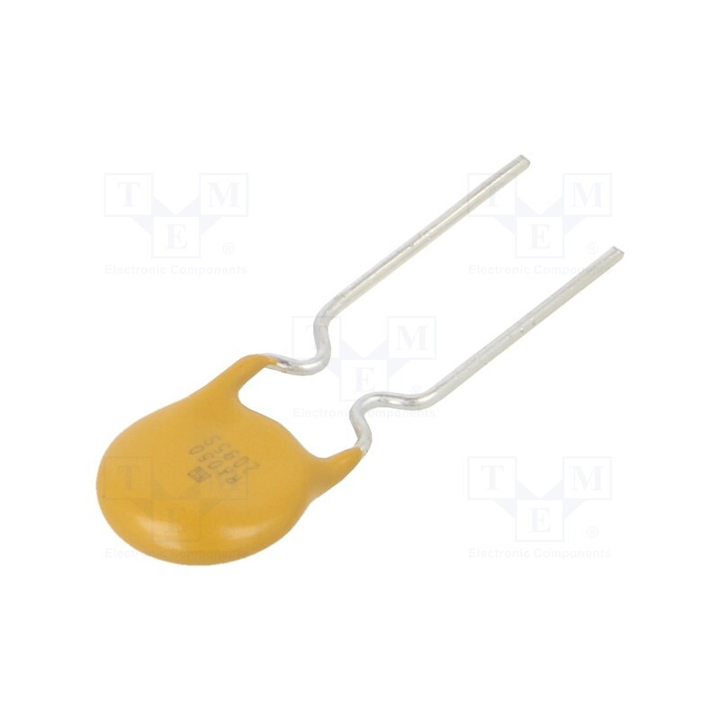 20 pcs : PFRA.050 - Fuse: PTC polymer, 500mA, 60VDC, THT, 7.9x3.1x13.7mm, PFRA, 4.4mm