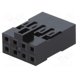 10 pcs : 69176-008LF - Plug, wire-board, female, Mini-PV™, 2.54mm, PIN: 8, w/o contacts