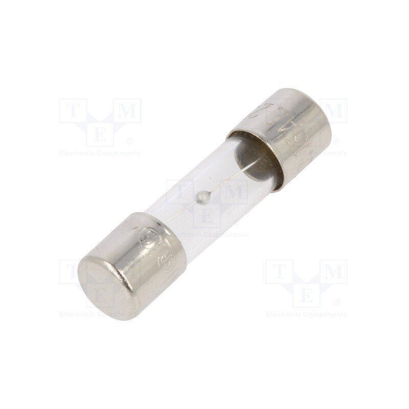 20 pcs : TSD-3.15A - Fuse: fuse, time-lag, 3.15A, 250VAC, glass, 5x20mm, brass, bulk