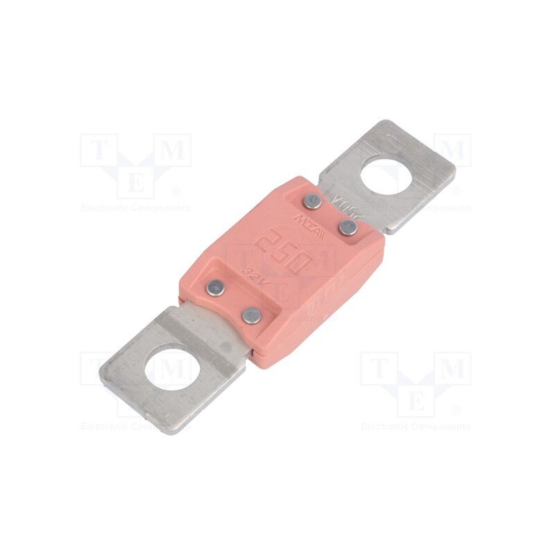 10 pcs : MEGAVAL 250A - Fuse: fuse, 250A, 32VDC, automotive, 68.6mm